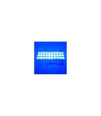 Modul 3 LED-uri 12V 1.5W SMD2835 150lm albastru IP67 V-TAC foto