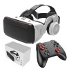 Ochelari VR 3D cu Casti si Gamepad &reg;Ellitiq, Lentile Reglabile HD, Sunet Imersiv 9D, Compatibil Android si iOS, pentru Telefoane 4.7&ndash;7.8 inch, Experie