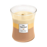 Cumpara ieftin Lumanare parfumata - Medium Jar Trilogy - Golden Treats | WoodWick