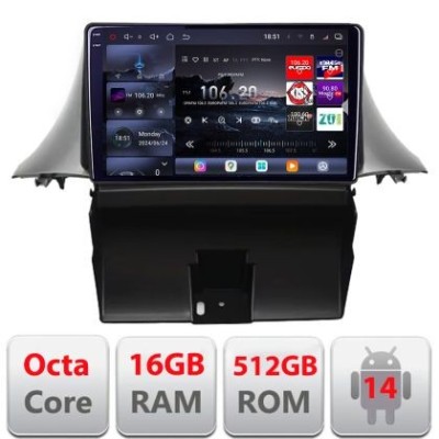 Navigatie Chevrolet Orlando Qled 2K Octa Core 16+512 LTE 4G DSP Wifi 5Ghz android auto carplay radio gps internet kit-orlando+EDT-E809-2K CarStore Tec foto