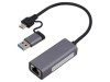 Adaptor rețea USB 3.1 Gigabit Ethernet Grey