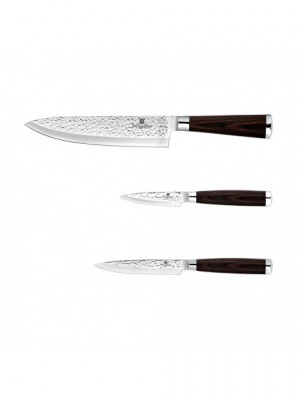 Set de cutite 3 piese, Brown Wood Berlinger Haus BH 2483 foto