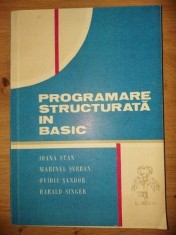 Programare structurata in basic 1- Ioana Stan, Marinel Serban
