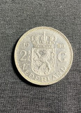 Moneda 2 1/2 gulden 1980 Olanda, Europa