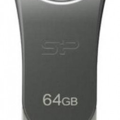 Stick USB Silicon Power Mobile C80, 64GB, USB 3.0 Type-C (Argintiu)