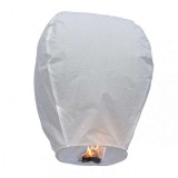 Lampion zburator clasic pentru evenimente, alb