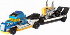 SET CAMION SI MASINA SPORT HOT WHEELS STEEL POWER foto