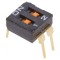 Comutator DIP-SWITCH 2 Secțiuni ON-OFF 24VDC