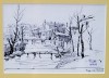 JEAN CHELLER (1911-1952) - CASE VECHI PE DAMBOVITA