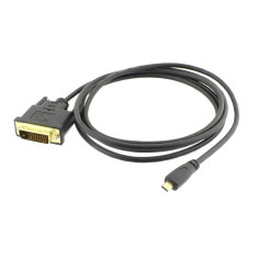 Cablu micro HDMI - DVI-D Dual Link, 1,8m - 171475 foto