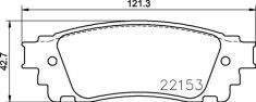 BREMBO P 83 166 PRIME LINE set placute frana,frana disc