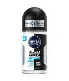 Deodorant roll-on pentru barbati Black &amp; White Fresh, 50ml, Nivea