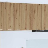 vidaXL Dulap suspendat cu ușă Riga Stejar Artizanal 60 x 31 x 80 cm 884281