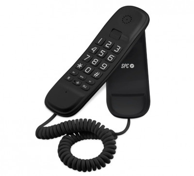 Telefon cu fir SPC Original Lite DECT, negru - RESIGILAT foto