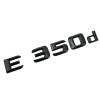 Emblema E 350d Negru, pentru spate portbagaj Mercedes, Mercedes-benz