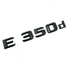 Emblema E 350d Negru, pentru spate portbagaj Mercedes