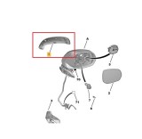 Carcasa oglinda exterioara Citroen C3 Picasso 10.2008-, C4 Picasso (UA/UD) 10.2006-06.2013; Peugeot 3008 an 08.2009-10.2013, 3008 an 09.2013-09.2016,