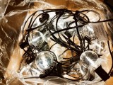 Dotrvmp ghirlandă LED 20m, 27 becuri G40 2700K, 230V