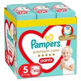 Scutece-chilotel Premium Care Pants XXL Box Marimea 5 pentru 12-17 kg, 102 bucati, Pampers