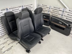 Scaune interior piele neagra incalzite BMW E65 seria 7