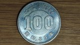 Japonia - moneda aniversara Olimpiada Tokyo - 100 yen 1964 argint aUNC -bijuterie!