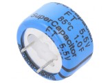 Supercondensator THT 1F 5,5V 7,62mm