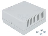 Carcasă Alarmă ABS Gri 85x85x35.5mm