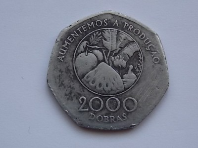 2000 DOBRAS 1997 SAO TOME-FAO foto