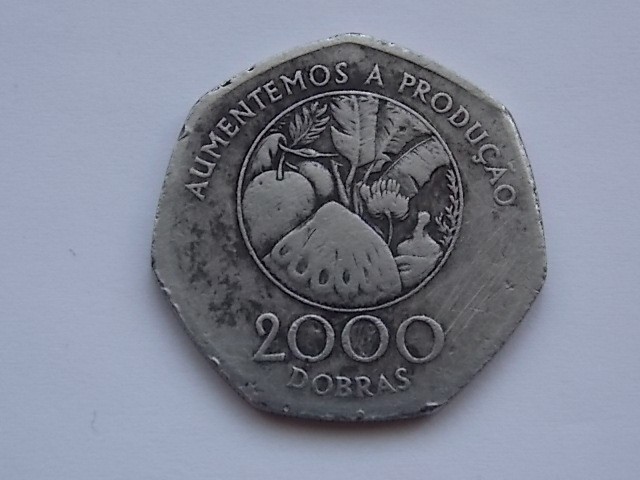 2000 DOBRAS 1997 SAO TOME-FAO