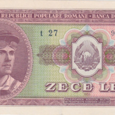 ROMANIA RPR 10 LEI 1952 aXF