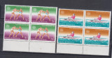 M1 TX8 1 - 1984 - Jocurile olimpice de vara - Los Angeles perechi patru timbre, Sport, Nestampilat