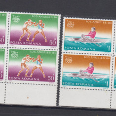 M1 TX8 1 - 1984 - Jocurile olimpice de vara - Los Angeles perechi patru timbre