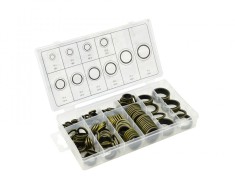 Set saibe metal-cauciuc, 150 elemente, Geko G03606 foto