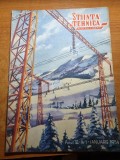 stiinta si tehnica pentru tineret ianuarie 1954-timisoara,banatul,fabrica APACA