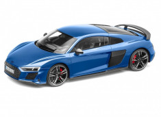 Macheta Oe Audi Sport R8 Coupe 1:18 Albastru MY2019 5011918451 foto