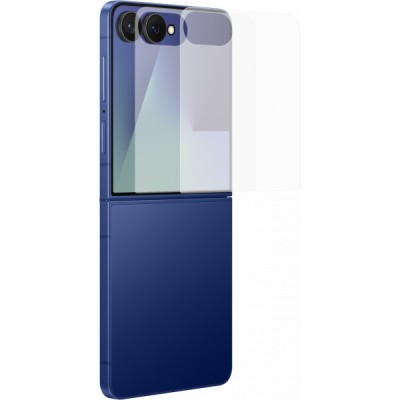 Folie de protectie Ecran Exterior Anti-reflecting pentru Samsung Galaxy Z Flip7 F766, Plastic, Set 2 bucati EF-UF766CTEGWW foto