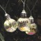 Ghirlanda luminoasa, LED, model Loris, 20 becuri, 580cm, incarcare solara, lumina alb multicolor Household NewTrend