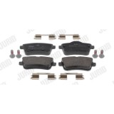 Jurid set placute frana, frana disc