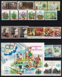 SAN MARINO 1992 - Serii complete + colita MNH (Michel 34&euro;), Nestampilat