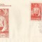 |Romania, LP 264/1950 si LP264a/1950, 1 Mai, dantelat si nedantelat, FDC nelist.