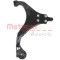 Bascula / Brat suspensie roata HYUNDAI TUCSON (JM) (2004 - 2010) METZGER 58069602