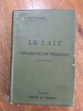 Laptele , Le lait - A. Monvoisin, 1911 / R6P2S