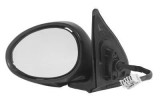 Oglinda exterioara Rover Mg 45 (Rt), 03.2000-, partea Stanga, culoare sticla crom, sticla convexa, cu carcasa neagra grunduita, cu incalzire, ajustar