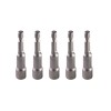 Set biti tubulare Topmaster 10x65 mm, hexagonale, CrV, 5 piese, varf magnetic - accesibilitate sporita