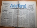 ziarul adevarul 7 februarie 1990