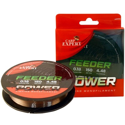 Fir Monofilament Carp Expert Power Feeder, Maro, 0.22mm, 6.78kg, 150m foto