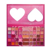 Palete de machiaj, kevin &amp; coco, love crush, fard de pleoape, 45 culori, 30.3 x 16.5 cm
