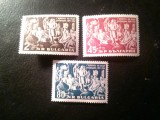 Serie Bulgaria 1961 - 70 Ani Congres Social-Democratia , 3 valori