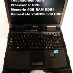 Laptop militar Getac B300h i7, Diagnoza auto, Touchscreen, GPS, 4G