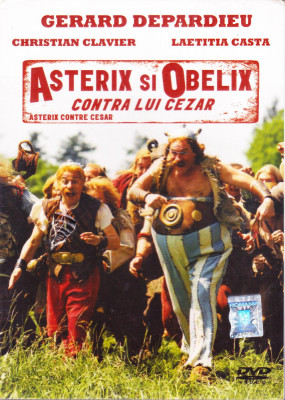 DVD comedie: Asterix si Obelix contra lui Cezar ( supracoperta; sub. romana ) foto